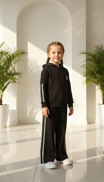 Костюм спорт Dino (5-9) DN136 black (деми)