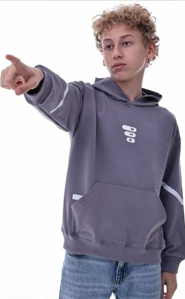 Батник Dino (134-164) DN149 grey (деми)