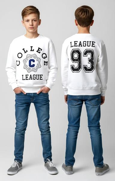 Свитер Dino (134-164) DN159 white (деми)