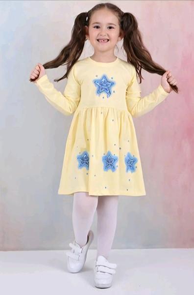 Платье Dino (3-7) DN178 yellow (деми)