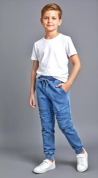 Джинсы Dino (6-14) DN184 blue (деми)