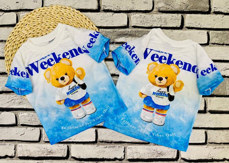 Футболка Dino (3-7) DN253 l.blue (лето)