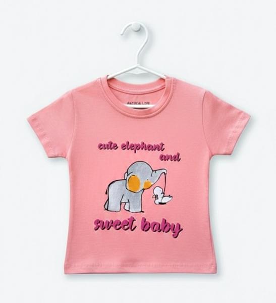 Футболка Dino (1-4) DN262 powder (лето)