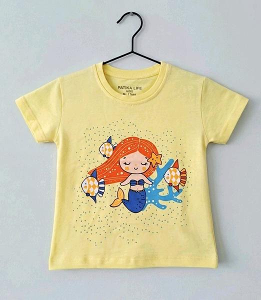 Футболка Dino (1-4) DN272 yellow (лето)