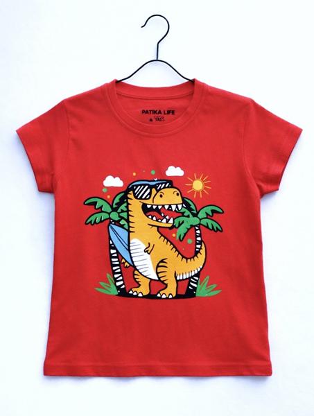 Футболка Dino (1-4) DN289 red (лето)