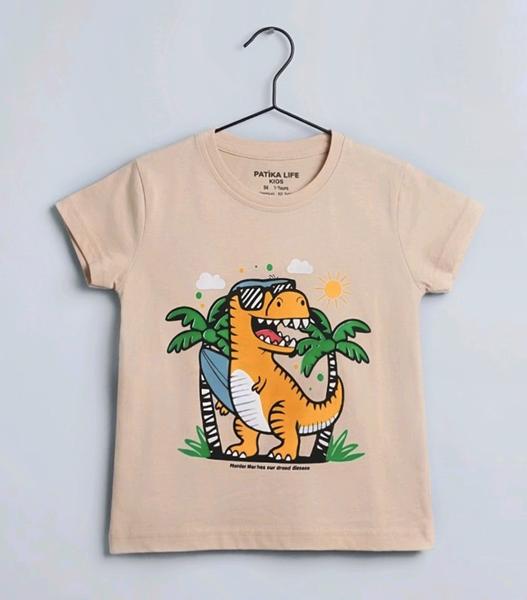 Футболка Dino (1-4) DN290 beige (лето)