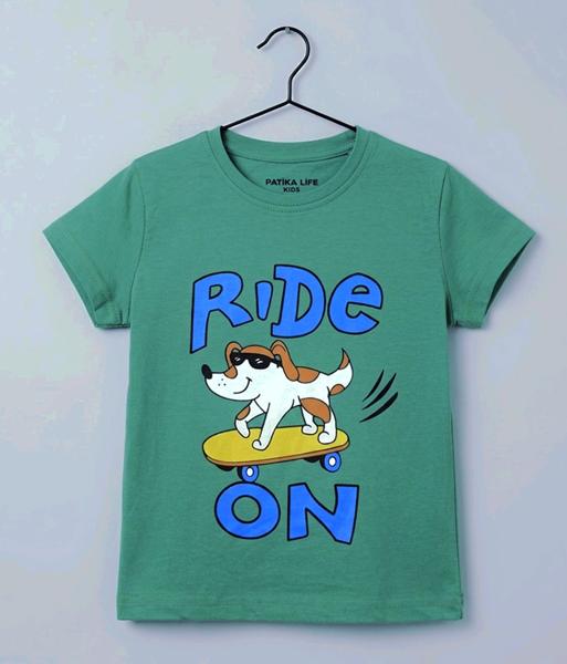 Футболка Dino (1-4) DN291 green (лето)