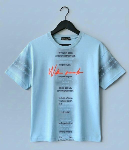 Футболка Dino (128-176) DN43 l.blue (лето)