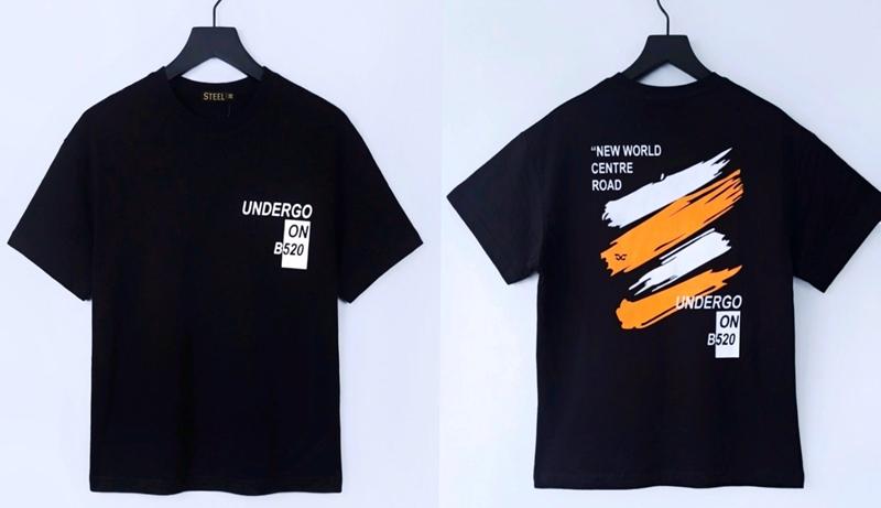 Футболка Dino (128-176) DN44 black (лето)