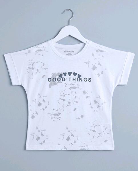 Футболка Dino (8-14) DN58 white (лето)