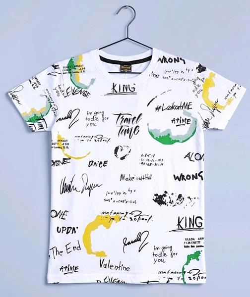 Футболка Dino (5-8) DN89 white (лето)