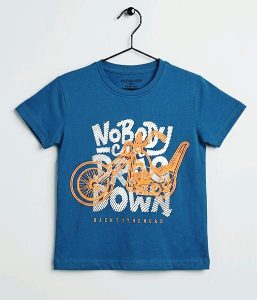 Футболка Dino (4-8) DN325 blue (лето)