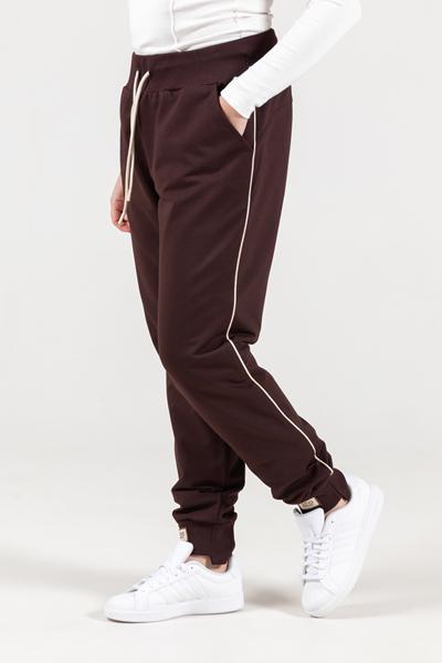 Штаны спорт AZNA (XL-4XL) Б27 brown (деми)