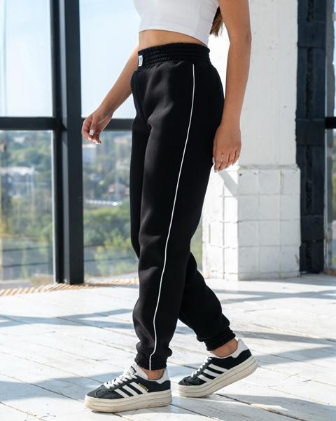 Штаны спорт AZNA (S-XL) Б314 black (деми)