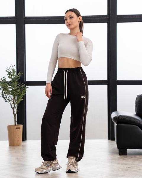 Штаны спорт AZNA (S-XL) Б315 chocolate (деми)