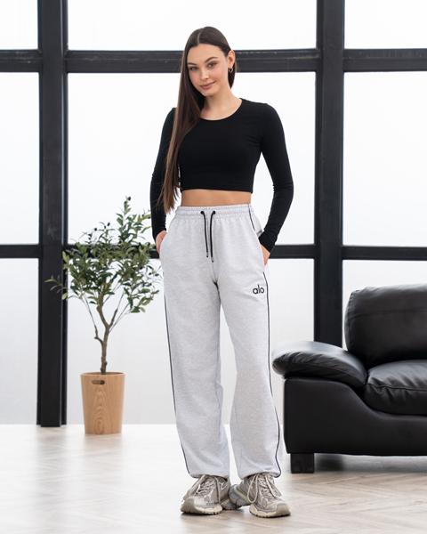 Штаны спорт AZNA (S-XL) Б315 l.grey (деми)