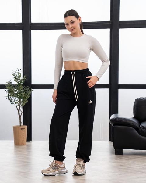 Штаны спорт AZNA (S-XL) Б316 black (деми)