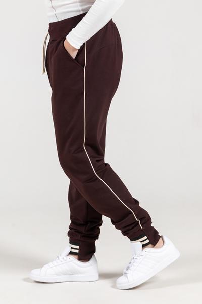 Штаны спорт AZNA (XL-4XL) Б65 chocolate (деми)