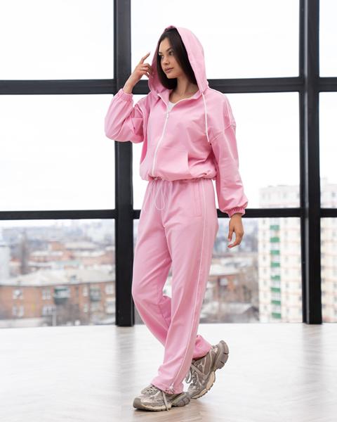 Костюм спорт AZNA (S-XL) Д120 pink (деми)