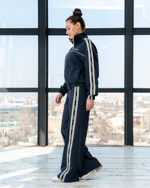 Костюм спорт AZNA (S-XL) Д138 d.grey (деми)