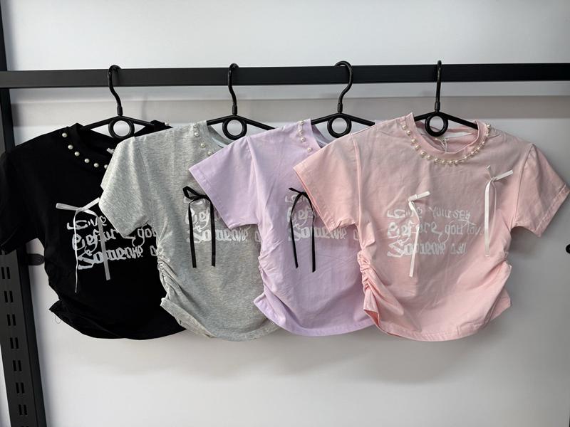 Футболка ChicWear (110-150) CW223 l.grey (лето)