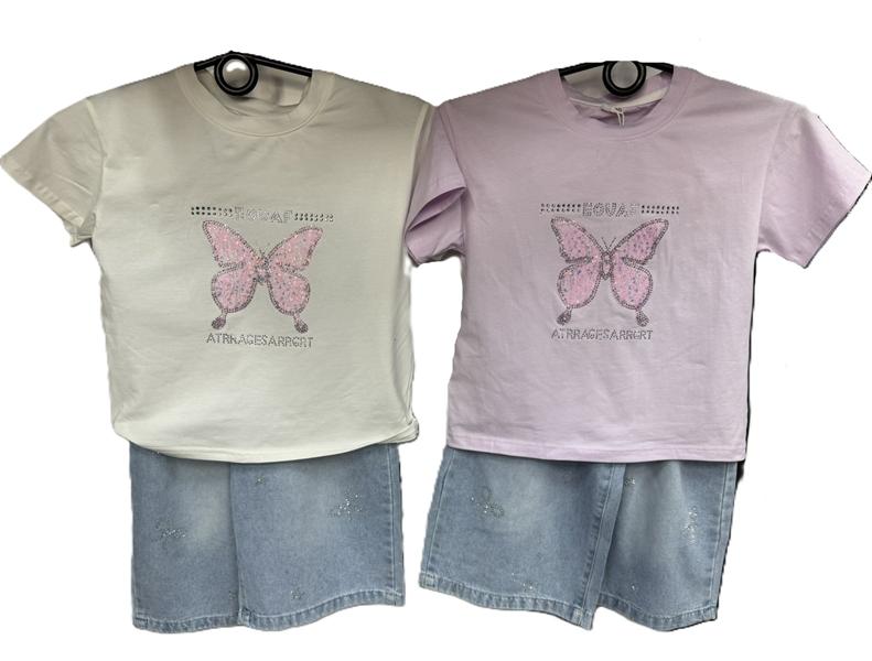 Костюм ChicWear (110-150) CW237 lilac (лето)