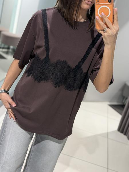 Футболка Comod (one size) 1376 chocolate (лето)