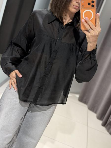 Рубашка Comod (one size) C2328 black (лето)