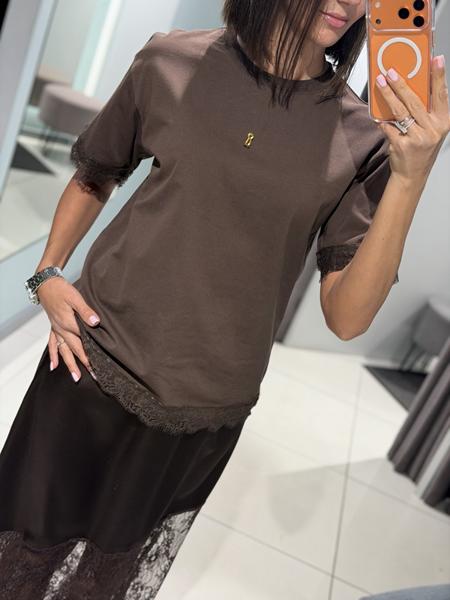 Футболка Comod (one size) 8677-1 chocolate (лето)