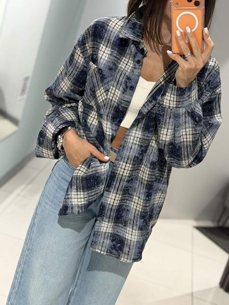 Рубашка Comod (one size) 7101 navy (деми)