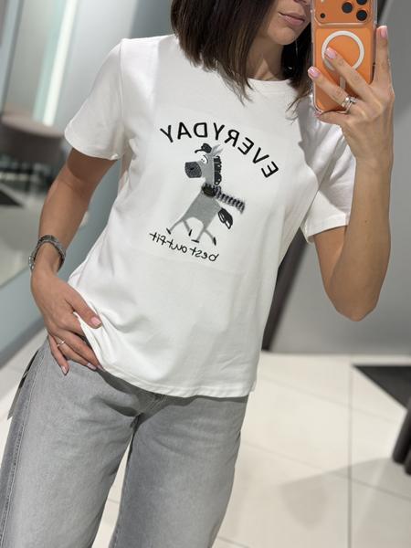 Футболка Comod (one size) K6021 white (лето)