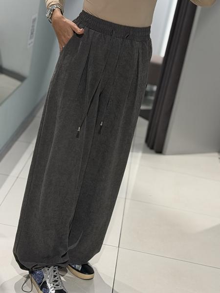 Штаны спорт Comod (S-L) 2282 d.grey (деми)