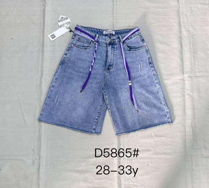 Шорты DKNSEL (28-33) 5865 l.blue (лето)