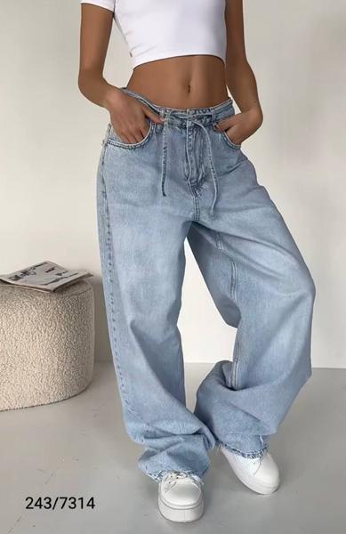Джинсы Jeans Style (34-42) 243-7314 l.blue (деми)