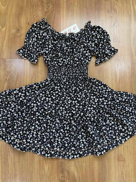 Платье RSV (128-152) 296 black (лето)