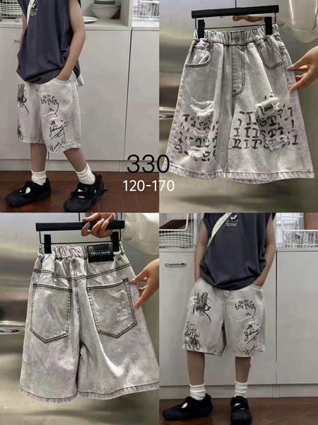 Шорты SunnyTot (120-170) 330 l.grey (лето)