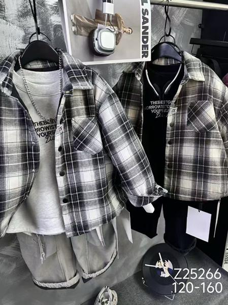 Рубашка SunnyTot (120-160) Z25266 brown (деми)