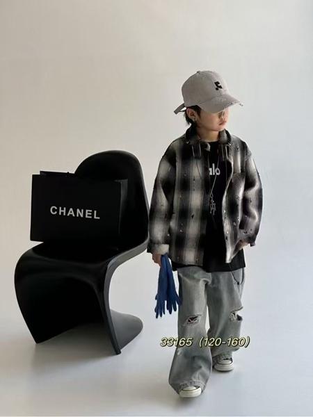 Рубашка SunnyTot (120-160) 33165 black (деми)