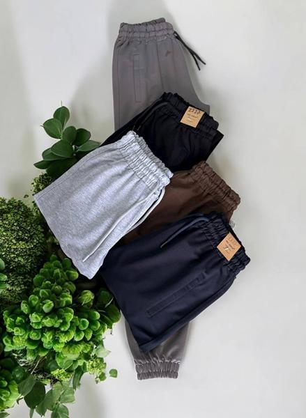 Штаны спорт Moranny (S-2XL) 2227 d.grey (деми)