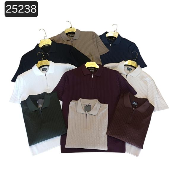 Футболка Moranny (M-2XL) 25238 l.grey (лето)