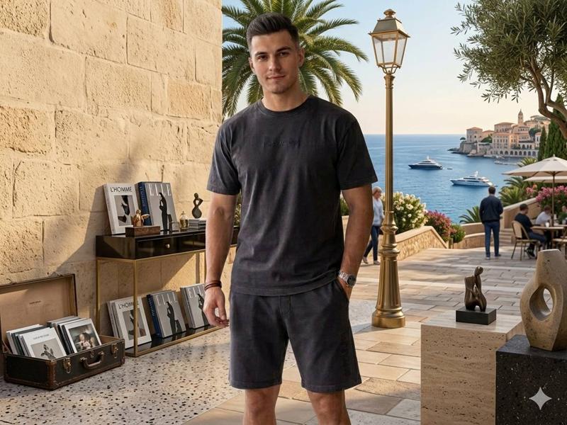 Костюм Moranny (S-2XL) MR1187 d.grey (лето)