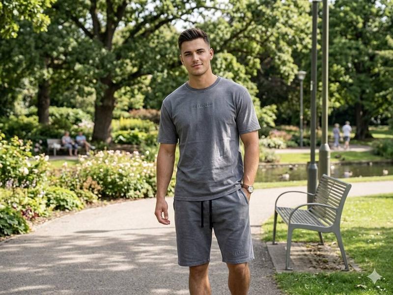 Костюм Moranny (S-2XL) MR1188 grey (лето)