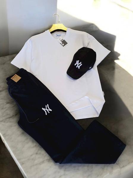 Штаны спорт Moranny (S-2XL) MR1204 black (деми)