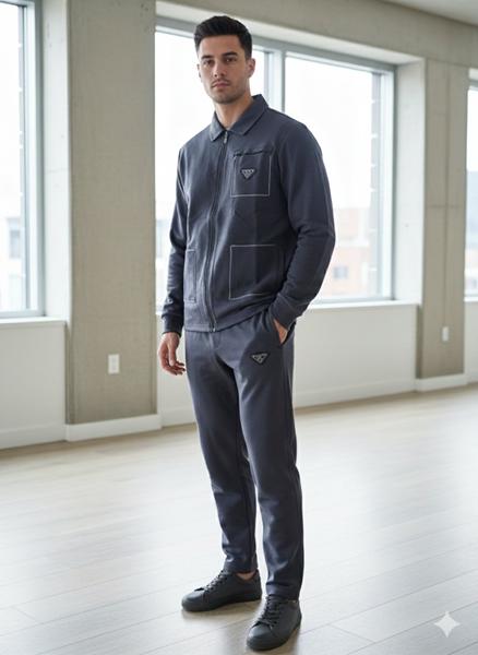 Костюм спорт Moranny (S-2XL) MR768 d.grey (деми)