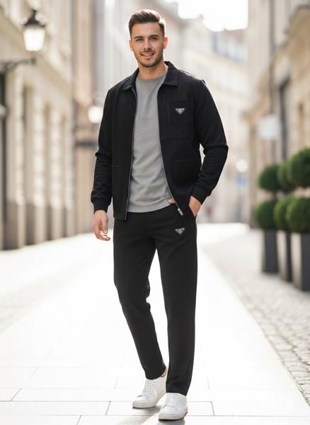 Костюм спорт Moranny (S-2XL) MR772 black (деми)