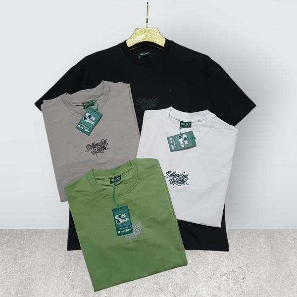 Футболка Moranny (S-2XL) MR801 green (лето)