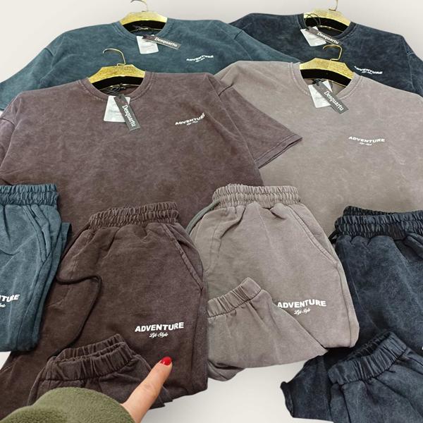 Костюм спорт Moranny (S-2XL) MR851 brown (лето)