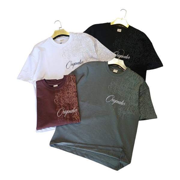 Футболка Moranny (S-2XL) MR886 black (лето)