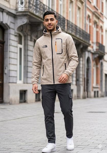 Ветровка Moranny (S-2XL) MR970 beige (деми)