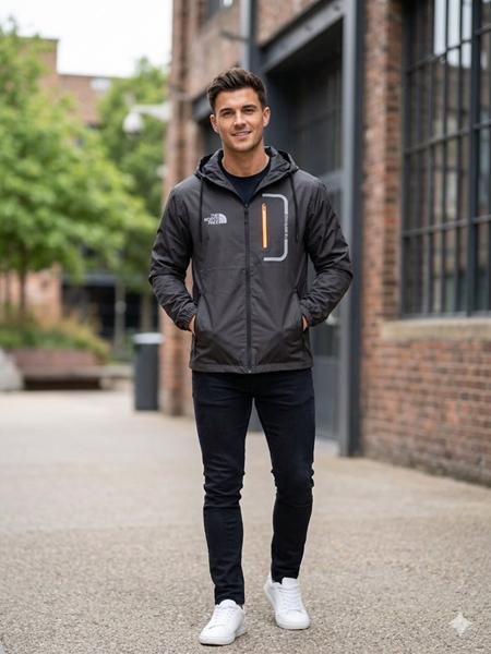 Ветровка Moranny (S-2XL) MR973 black (деми)